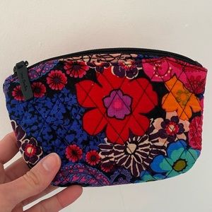 Vera Bradley mini cosmetic/travel case
